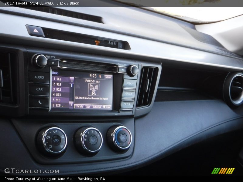 Black / Black 2017 Toyota RAV4 LE AWD
