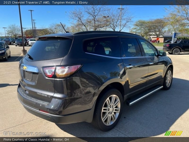 Tungsten Metallic / Ebony 2015 Chevrolet Traverse LT AWD