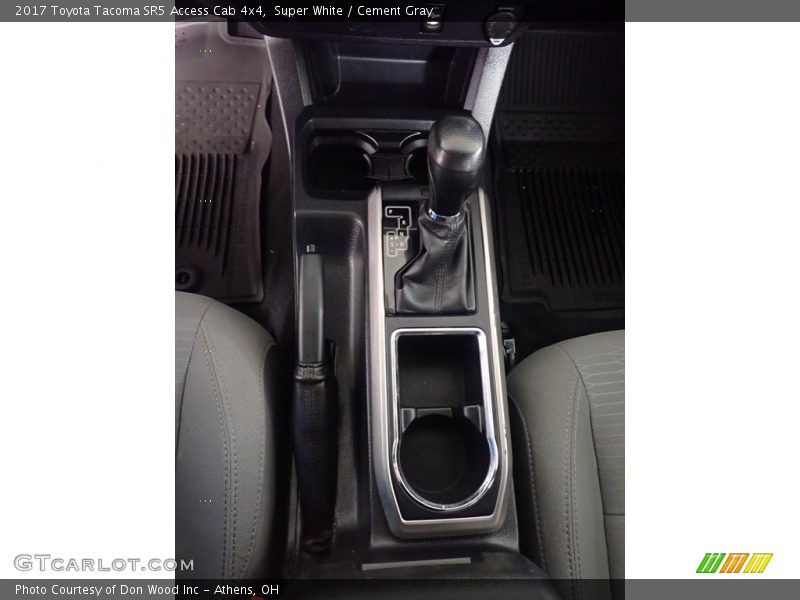 Super White / Cement Gray 2017 Toyota Tacoma SR5 Access Cab 4x4