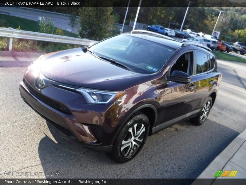 Black / Black 2017 Toyota RAV4 LE AWD