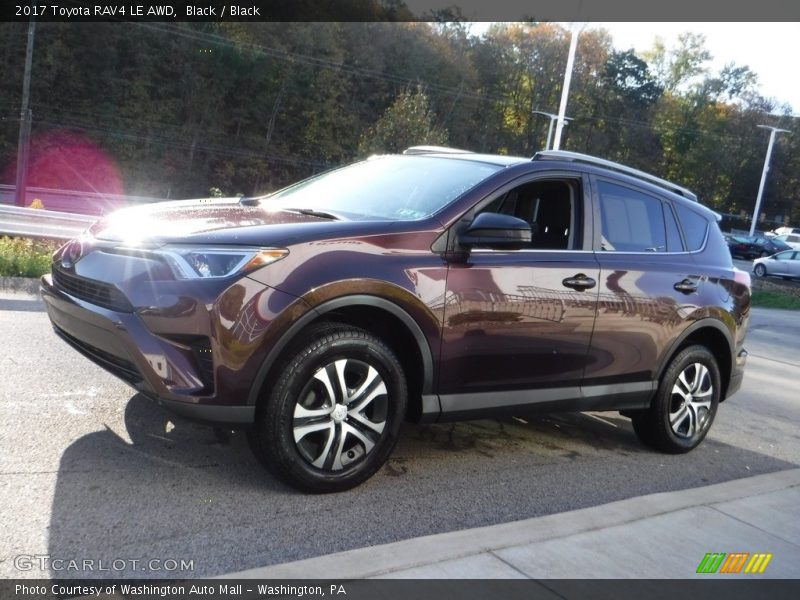 Black / Black 2017 Toyota RAV4 LE AWD