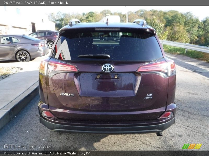 Black / Black 2017 Toyota RAV4 LE AWD