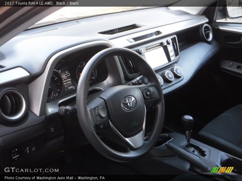 Black / Black 2017 Toyota RAV4 LE AWD