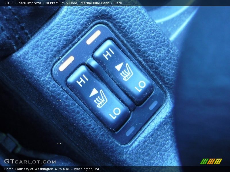 Marine Blue Pearl / Black 2012 Subaru Impreza 2.0i Premium 5 Door