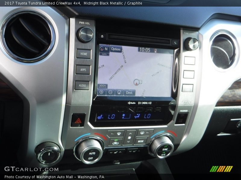 Controls of 2017 Tundra Limited CrewMax 4x4