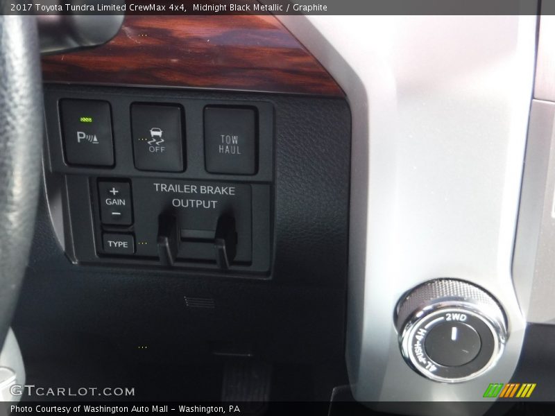 Controls of 2017 Tundra Limited CrewMax 4x4