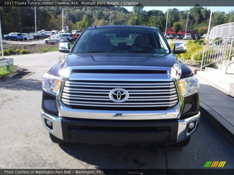 Midnight Black Metallic / Graphite 2017 Toyota Tundra Limited CrewMax 4x4
