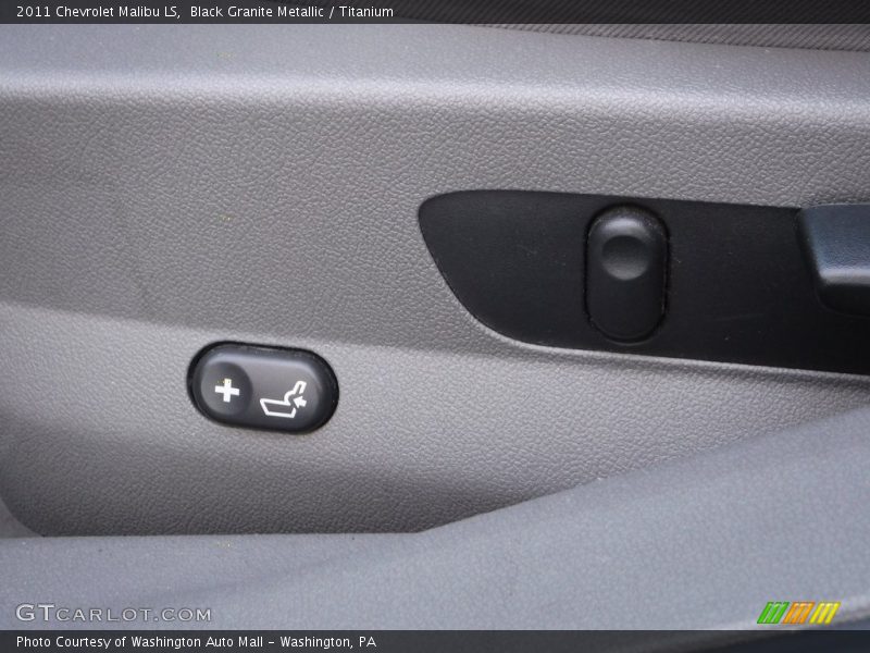 Black Granite Metallic / Titanium 2011 Chevrolet Malibu LS