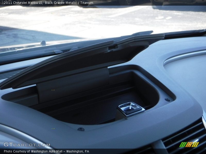 Black Granite Metallic / Titanium 2011 Chevrolet Malibu LS