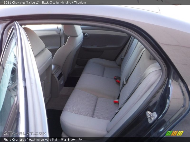 Black Granite Metallic / Titanium 2011 Chevrolet Malibu LS