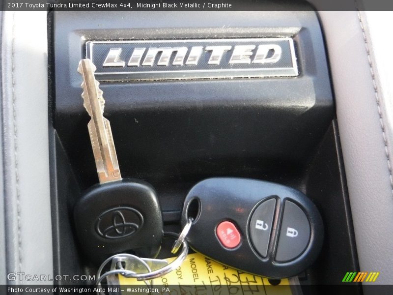 Keys of 2017 Tundra Limited CrewMax 4x4