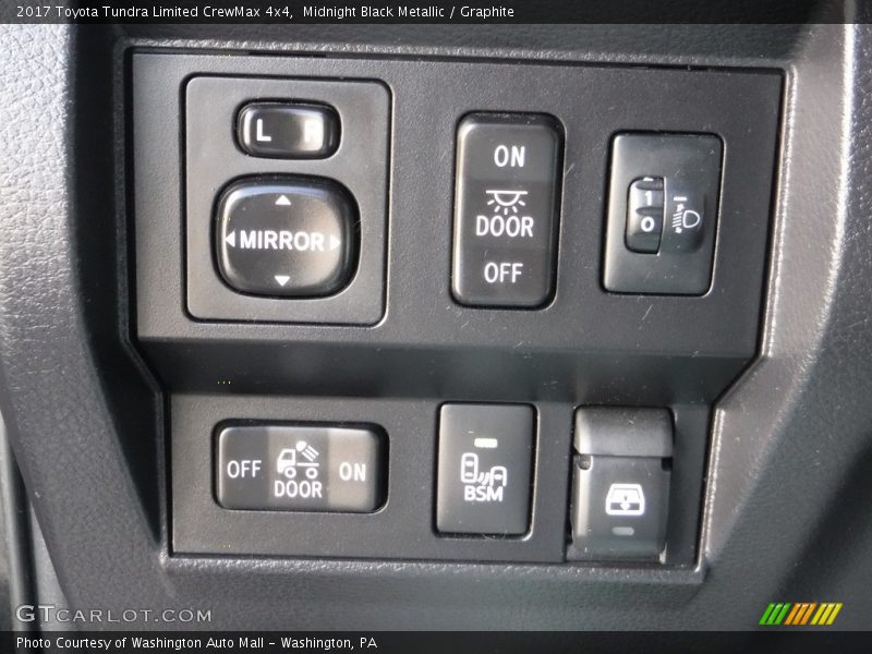 Controls of 2017 Tundra Limited CrewMax 4x4