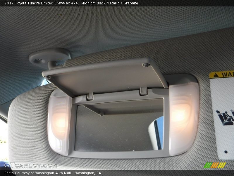 Midnight Black Metallic / Graphite 2017 Toyota Tundra Limited CrewMax 4x4