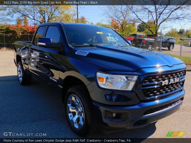 Front 3/4 View of 2022 1500 Big Horn Quad Cab 4x4
