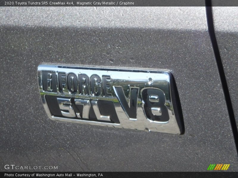 Magnetic Gray Metallic / Graphite 2020 Toyota Tundra SR5 CrewMax 4x4
