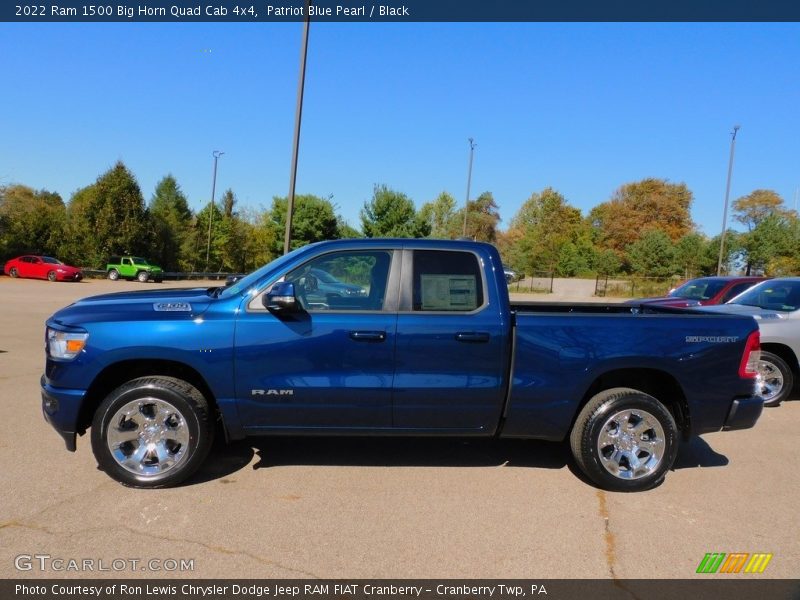  2022 1500 Big Horn Quad Cab 4x4 Patriot Blue Pearl