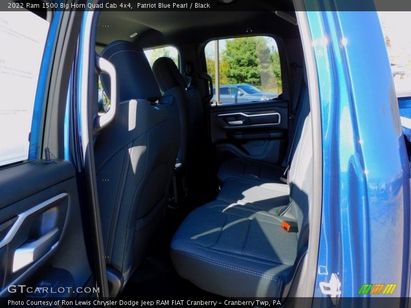 Patriot Blue Pearl / Black 2022 Ram 1500 Big Horn Quad Cab 4x4