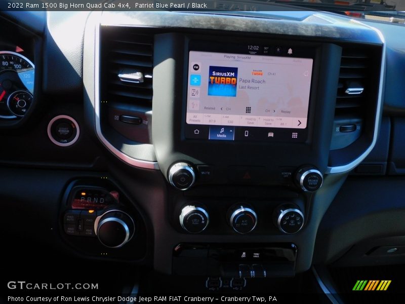 Patriot Blue Pearl / Black 2022 Ram 1500 Big Horn Quad Cab 4x4