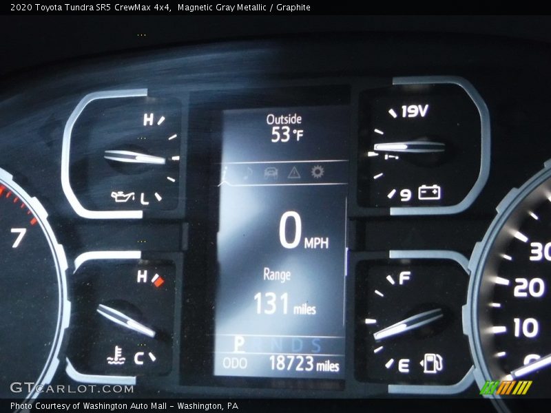 Magnetic Gray Metallic / Graphite 2020 Toyota Tundra SR5 CrewMax 4x4