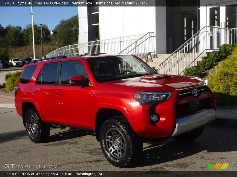Barcelona Red Metallic / Black 2020 Toyota 4Runner TRD Off-Road Premium 4x4