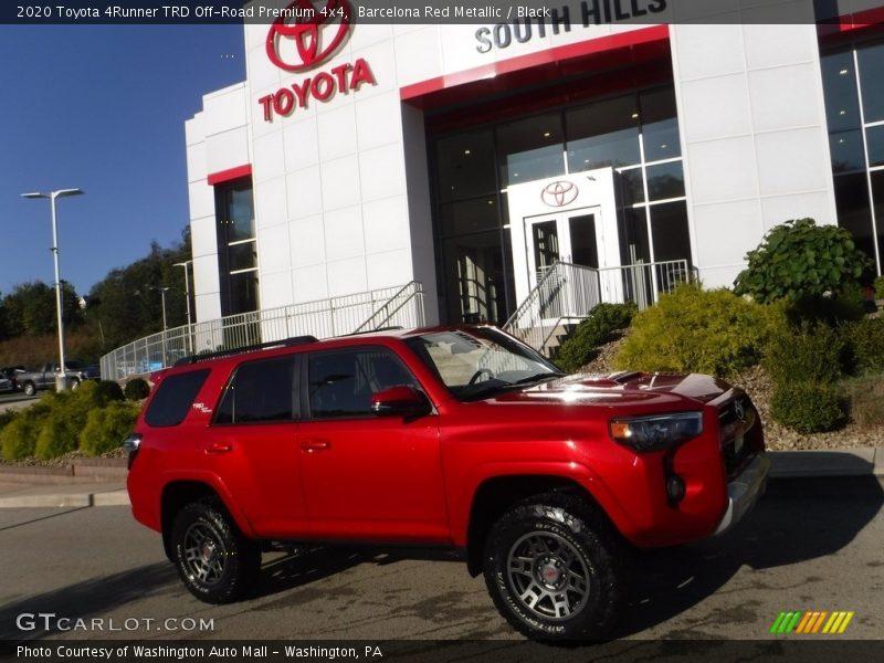 Barcelona Red Metallic / Black 2020 Toyota 4Runner TRD Off-Road Premium 4x4