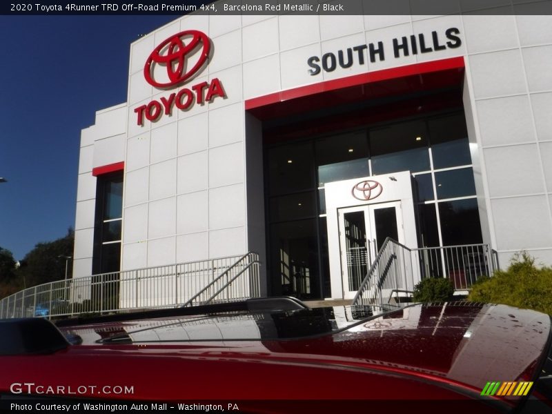 Barcelona Red Metallic / Black 2020 Toyota 4Runner TRD Off-Road Premium 4x4