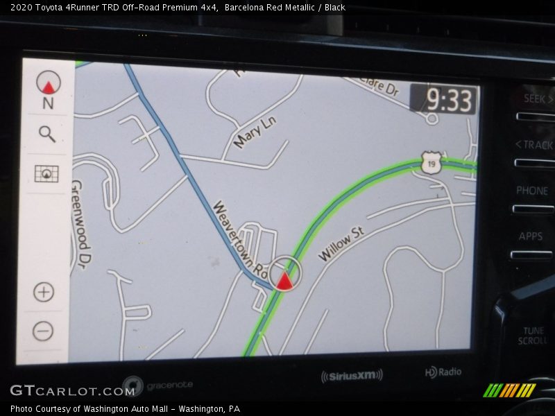 Barcelona Red Metallic / Black 2020 Toyota 4Runner TRD Off-Road Premium 4x4