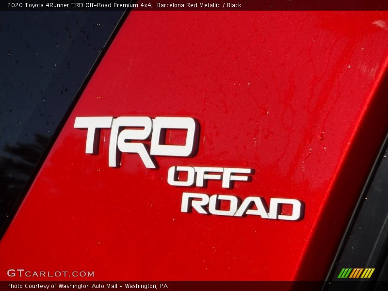  2020 4Runner TRD Off-Road Premium 4x4 Logo