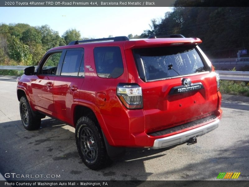 Barcelona Red Metallic / Black 2020 Toyota 4Runner TRD Off-Road Premium 4x4