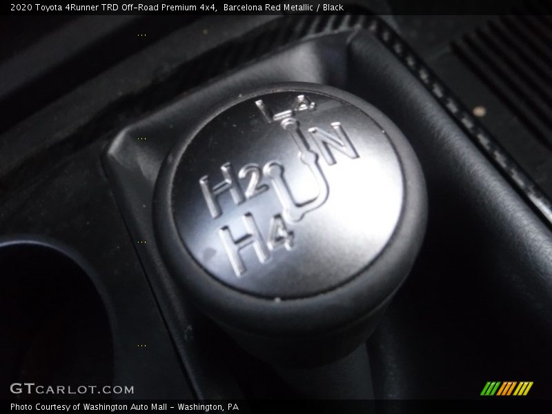  2020 4Runner TRD Off-Road Premium 4x4 5 Speed ECT-i Automatic Shifter