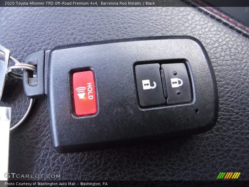 Barcelona Red Metallic / Black 2020 Toyota 4Runner TRD Off-Road Premium 4x4