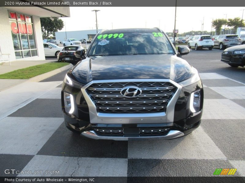 Becketts Black / Black 2020 Hyundai Palisade Limited AWD