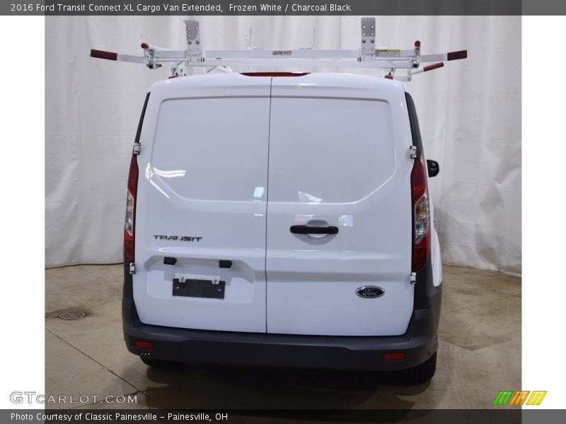Frozen White / Charcoal Black 2016 Ford Transit Connect XL Cargo Van Extended