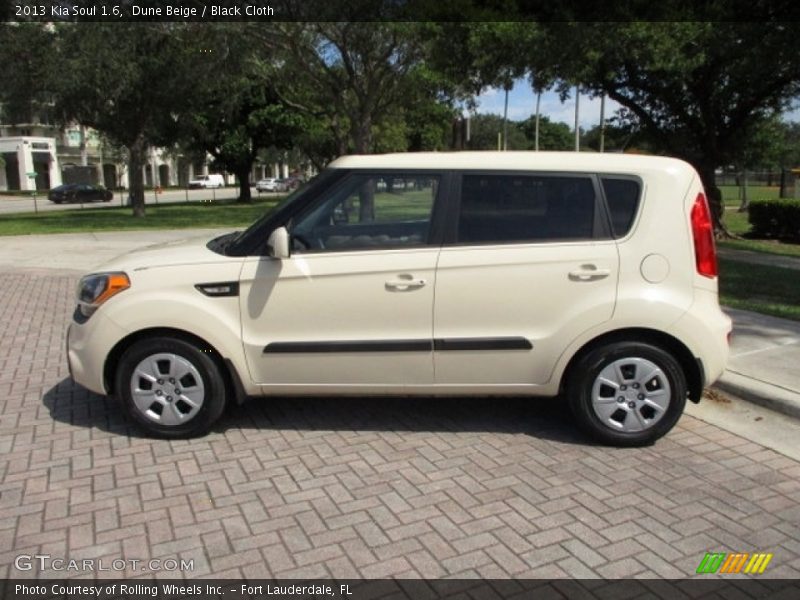 Dune Beige / Black Cloth 2013 Kia Soul 1.6
