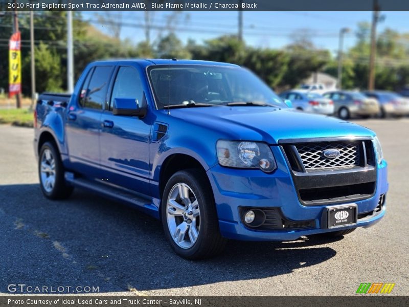  2010 Explorer Sport Trac Adrenalin AWD Blue Flame Metallic