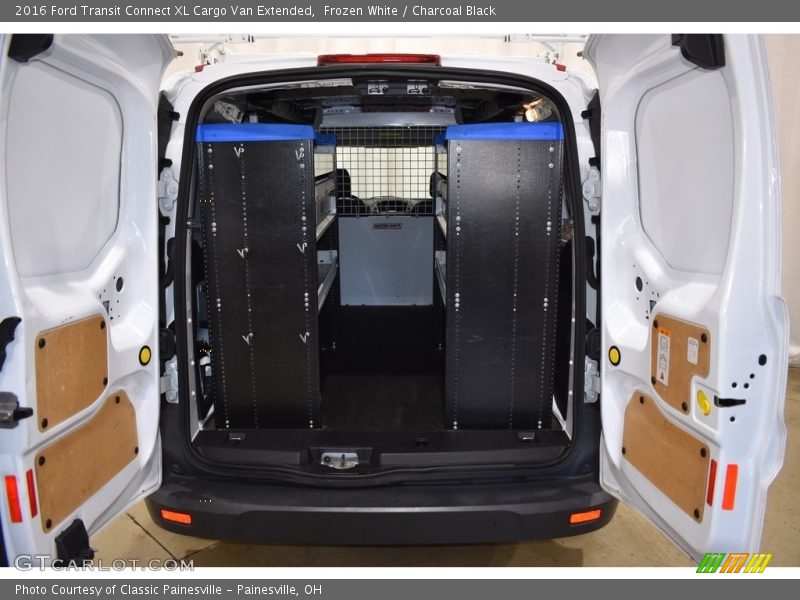 Frozen White / Charcoal Black 2016 Ford Transit Connect XL Cargo Van Extended