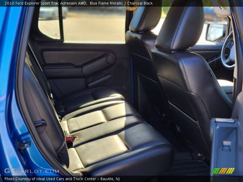 Blue Flame Metallic / Charcoal Black 2010 Ford Explorer Sport Trac Adrenalin AWD