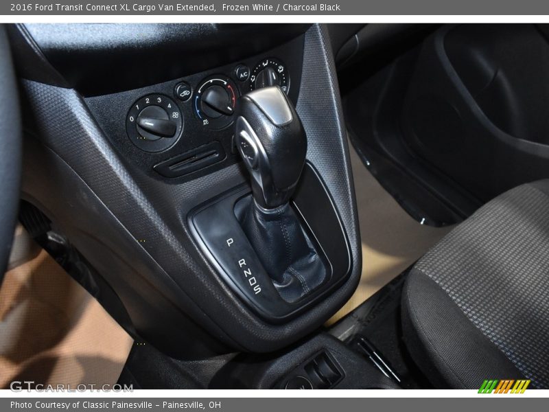Frozen White / Charcoal Black 2016 Ford Transit Connect XL Cargo Van Extended
