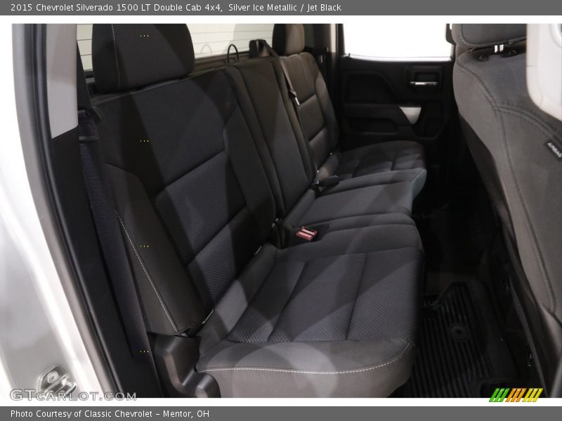 Silver Ice Metallic / Jet Black 2015 Chevrolet Silverado 1500 LT Double Cab 4x4