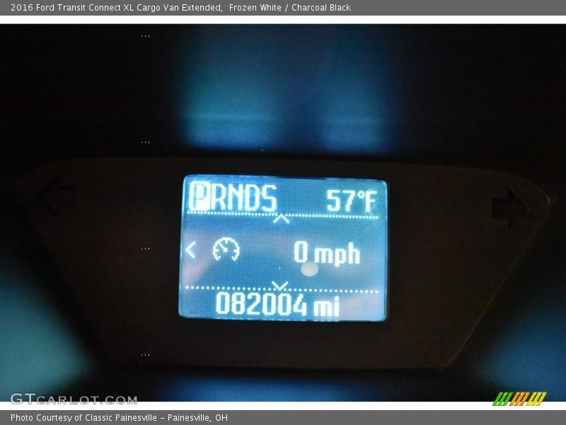 Frozen White / Charcoal Black 2016 Ford Transit Connect XL Cargo Van Extended