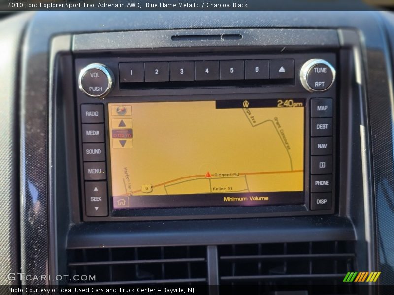 Navigation of 2010 Explorer Sport Trac Adrenalin AWD