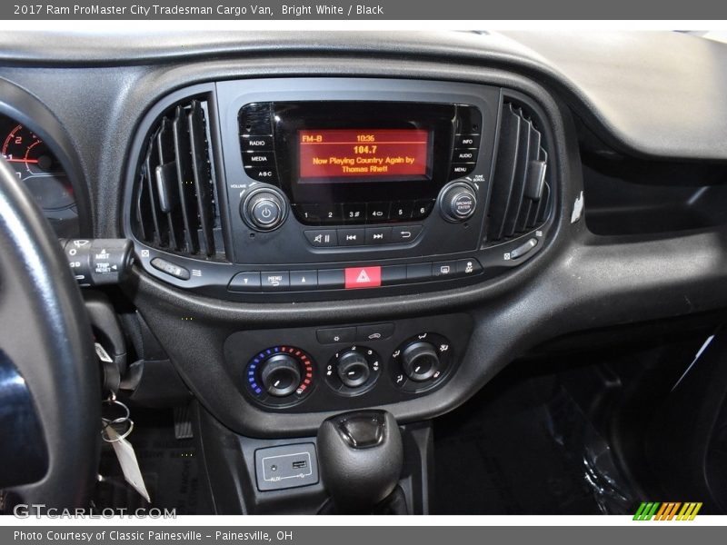 Bright White / Black 2017 Ram ProMaster City Tradesman Cargo Van