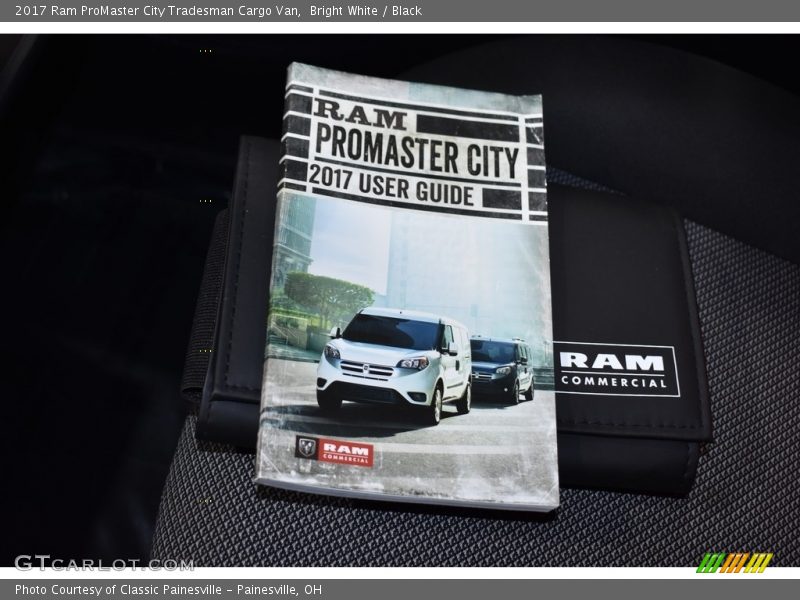 Bright White / Black 2017 Ram ProMaster City Tradesman Cargo Van