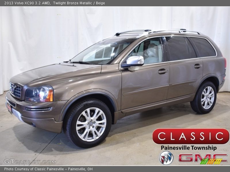 Twilight Bronze Metallic / Beige 2013 Volvo XC90 3.2 AWD