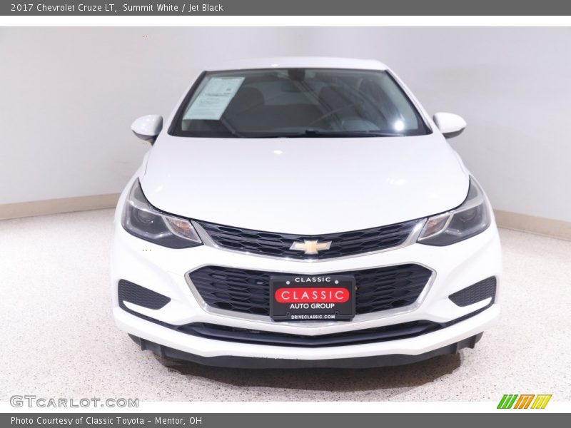 Summit White / Jet Black 2017 Chevrolet Cruze LT