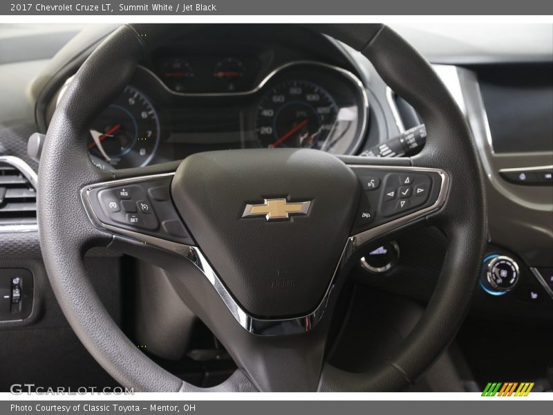 Summit White / Jet Black 2017 Chevrolet Cruze LT