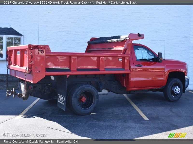 Red Hot / Dark Ash/Jet Black 2017 Chevrolet Silverado 3500HD Work Truck Regular Cab 4x4