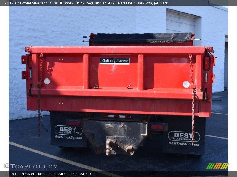 Red Hot / Dark Ash/Jet Black 2017 Chevrolet Silverado 3500HD Work Truck Regular Cab 4x4