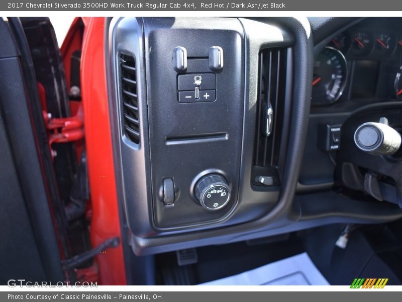 Red Hot / Dark Ash/Jet Black 2017 Chevrolet Silverado 3500HD Work Truck Regular Cab 4x4