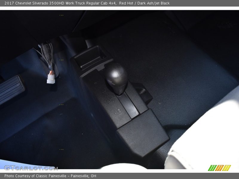 Red Hot / Dark Ash/Jet Black 2017 Chevrolet Silverado 3500HD Work Truck Regular Cab 4x4